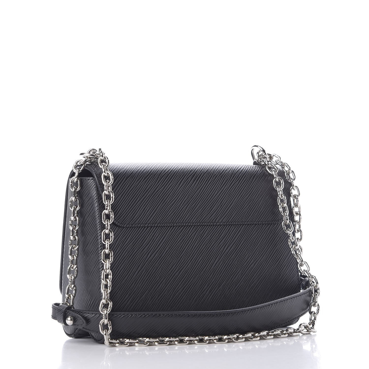 Louis Vuitton Epi Twist Shoulder Bag MM Black 2 of 9