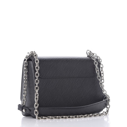 Louis Vuitton Epi Twist Shoulder Bag MM Black 2 of 9