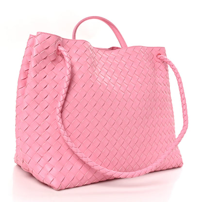 Bottega Veneta Nappa Intrecciato Large Andiamo Shoulder Bag Ribbon 3 of 9
