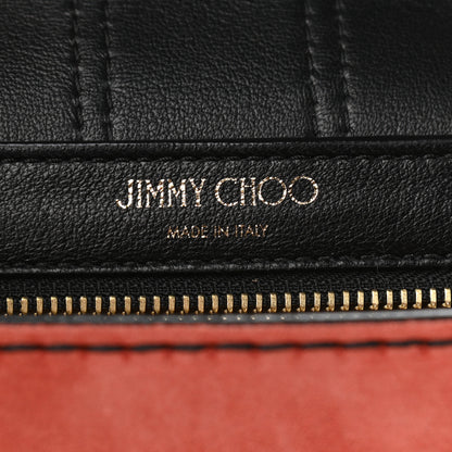 Jimmy Choo Suede Lockett XB Crossbody Bag Coral 6 of 9