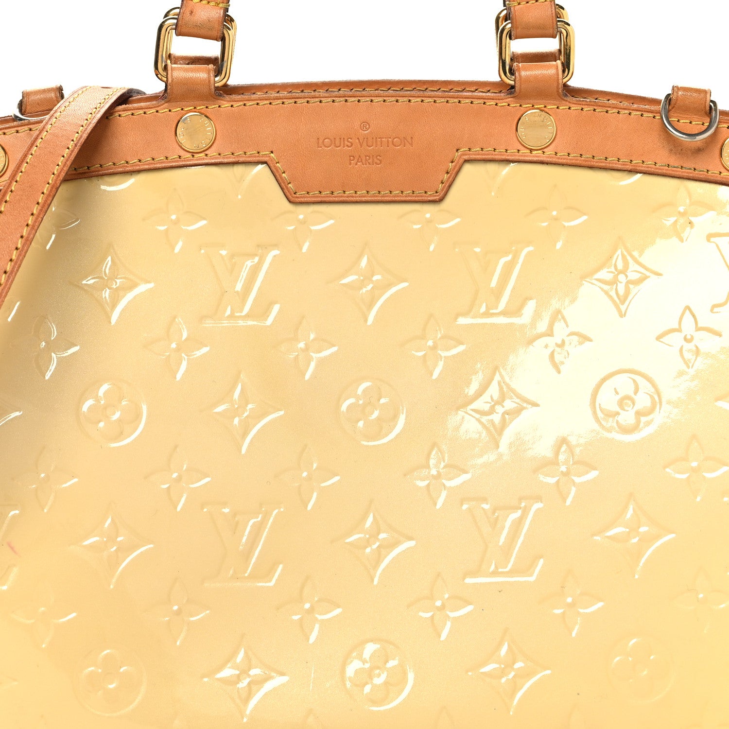 Louis Vuitton Vernis Brea MM Blanc Corail 7 of 11