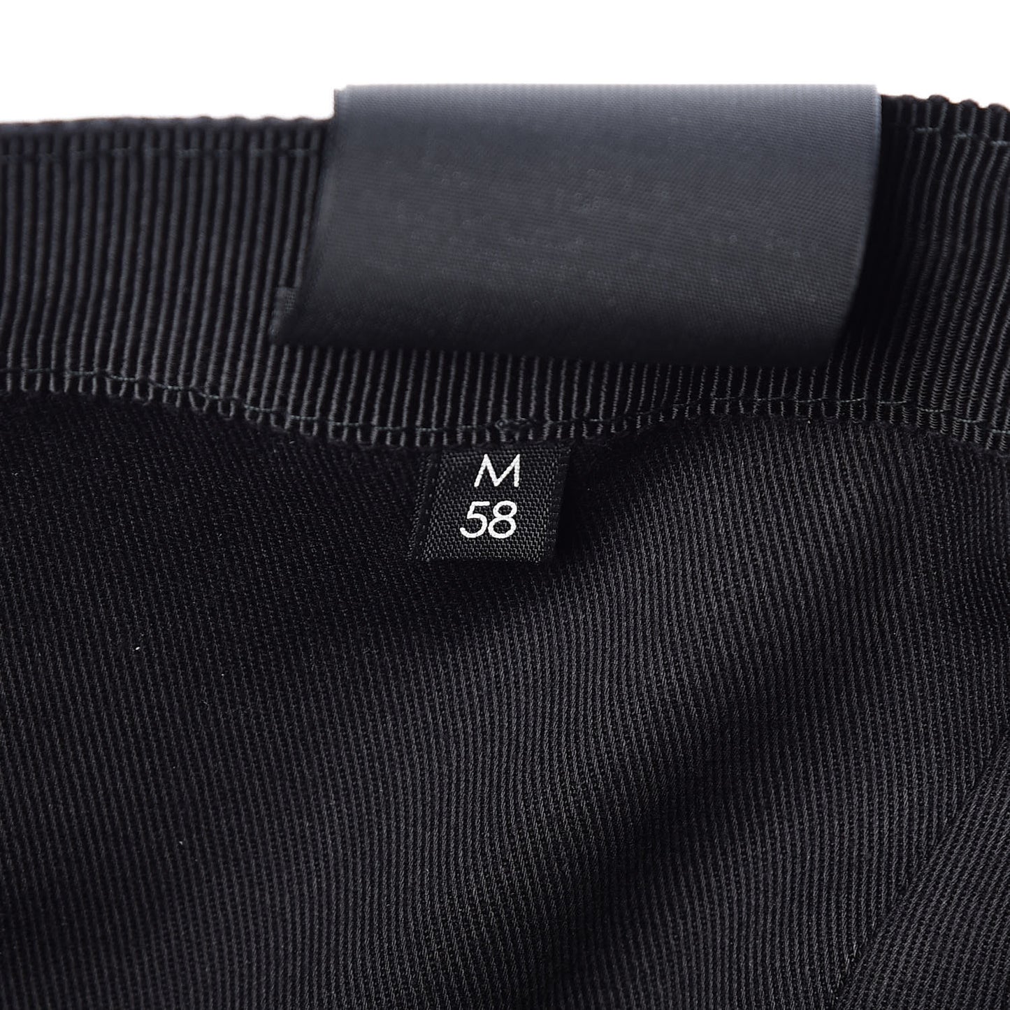 Monogram Web Baseball Hat M Black
