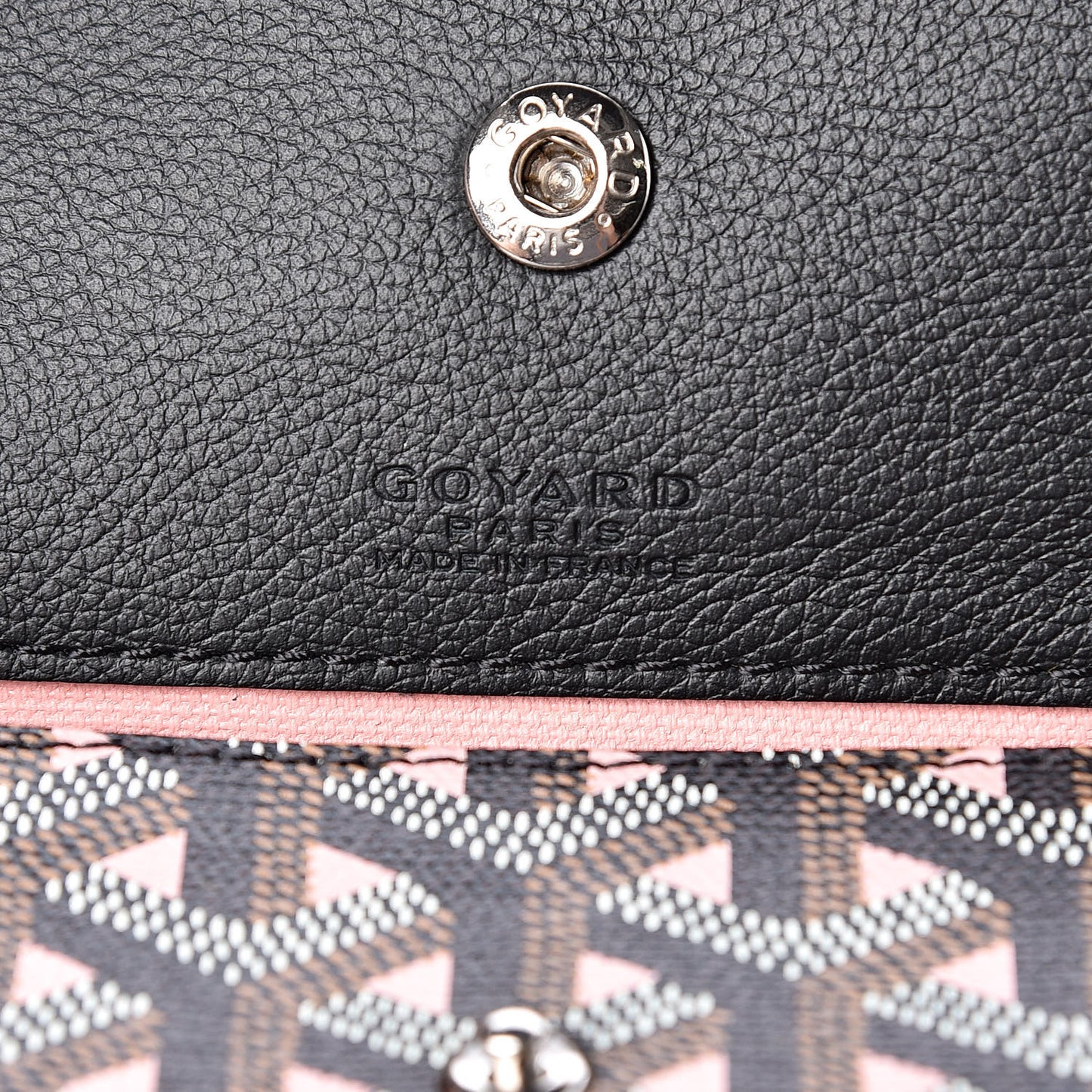 Goyardine Saint Louis Claire Voie GM Black Pink
