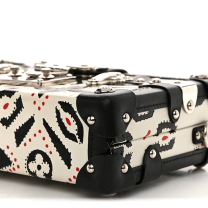 Louis Vuitton Calfskin Graphic Print Petite Malle 10 of 15
