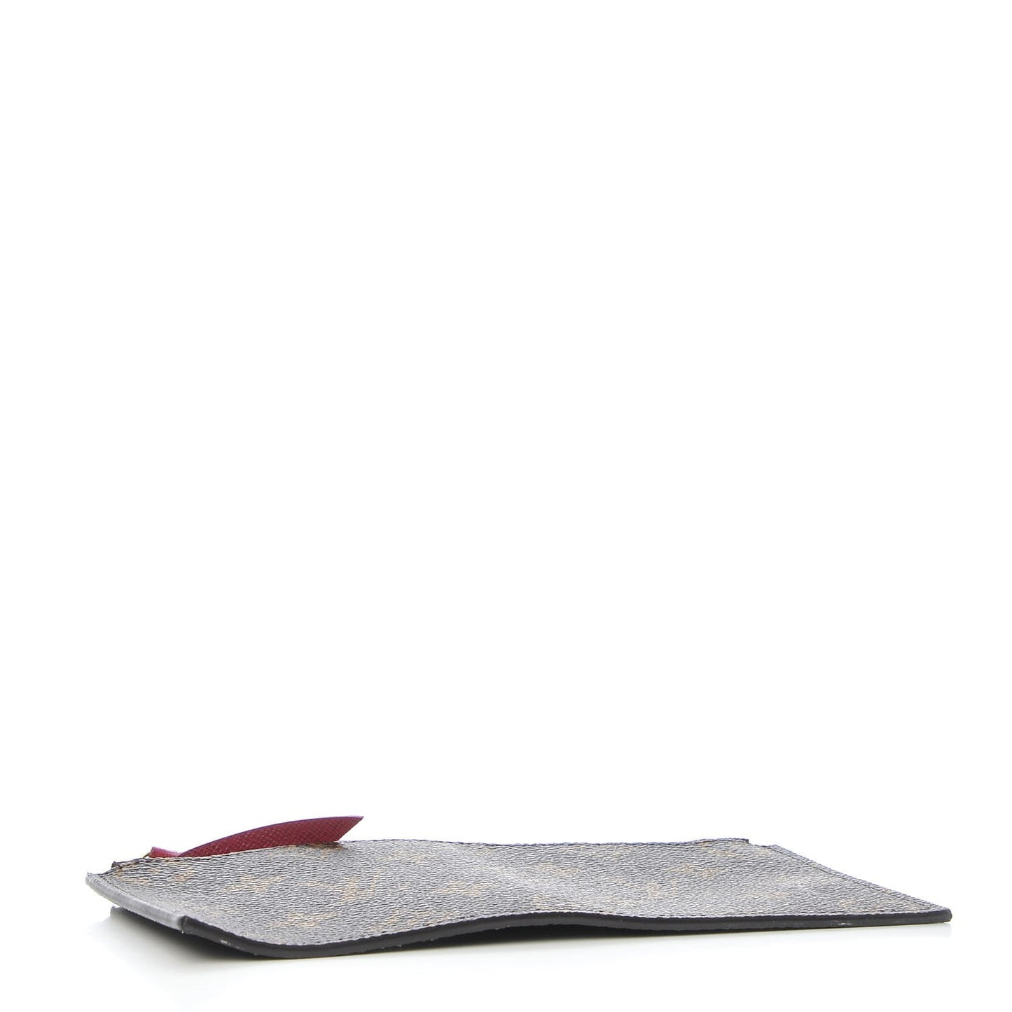 Monogram Felicie Chain Wallet Zippered Insert Fuchsia