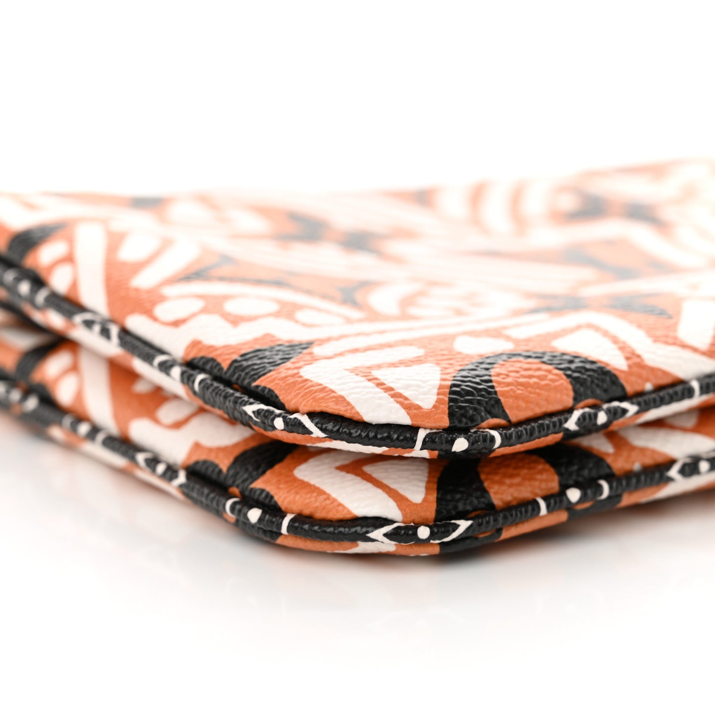 Monogram Giant Crafty Double Zip Pochette Creme Caramel