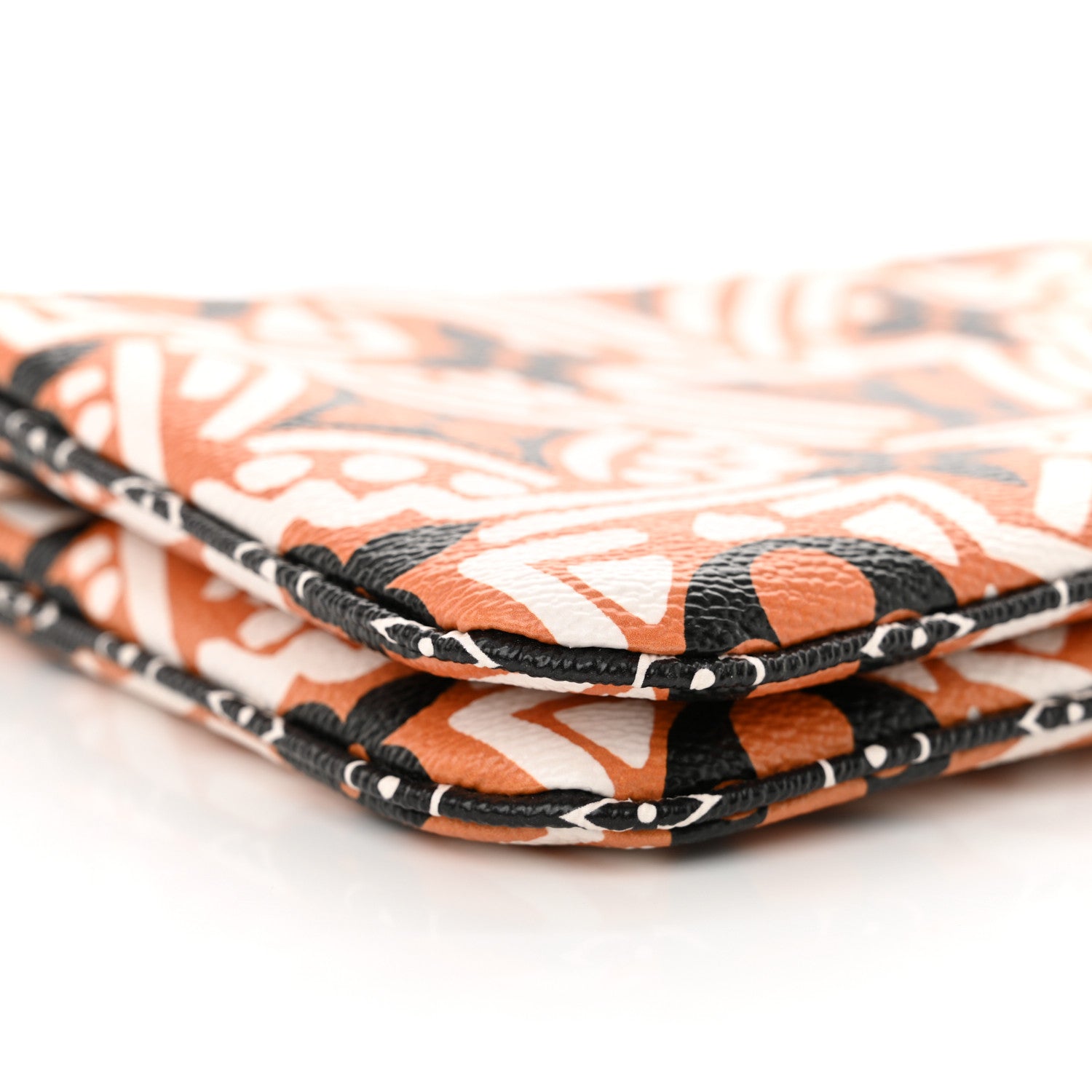 Louis Vuitton Monogram Giant Crafty Double Zip Pochette Creme Caramel 9 of 11