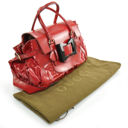 Gucci Dialux Queen Tote Red 3 of 11