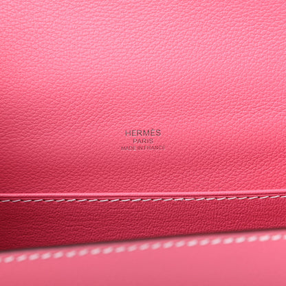 Hermes Evercolor Sac Roulis 23 Rose Azalee 8 of 9