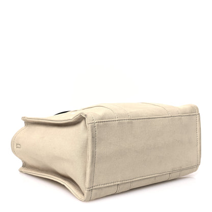 Marc Jacobs Cotton Canvas Medium The Traveler Tote Bag Beige 4 of 11