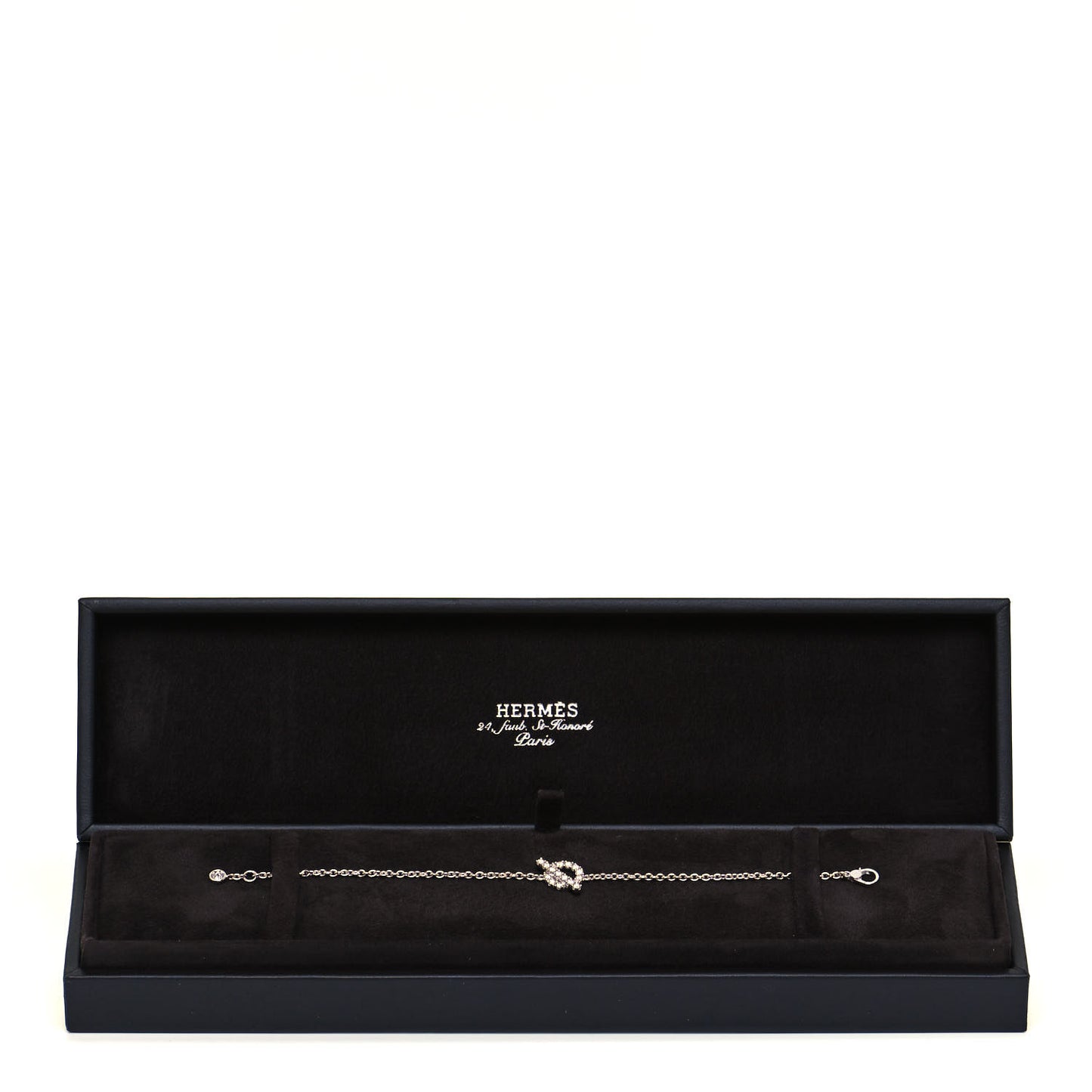 18K White Gold Diamond Finesse Bracelet SH