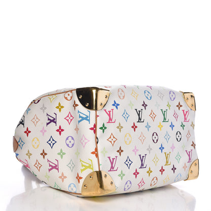 Louis Vuitton Monogram Multicolor Speedy 30 White 4 of 13