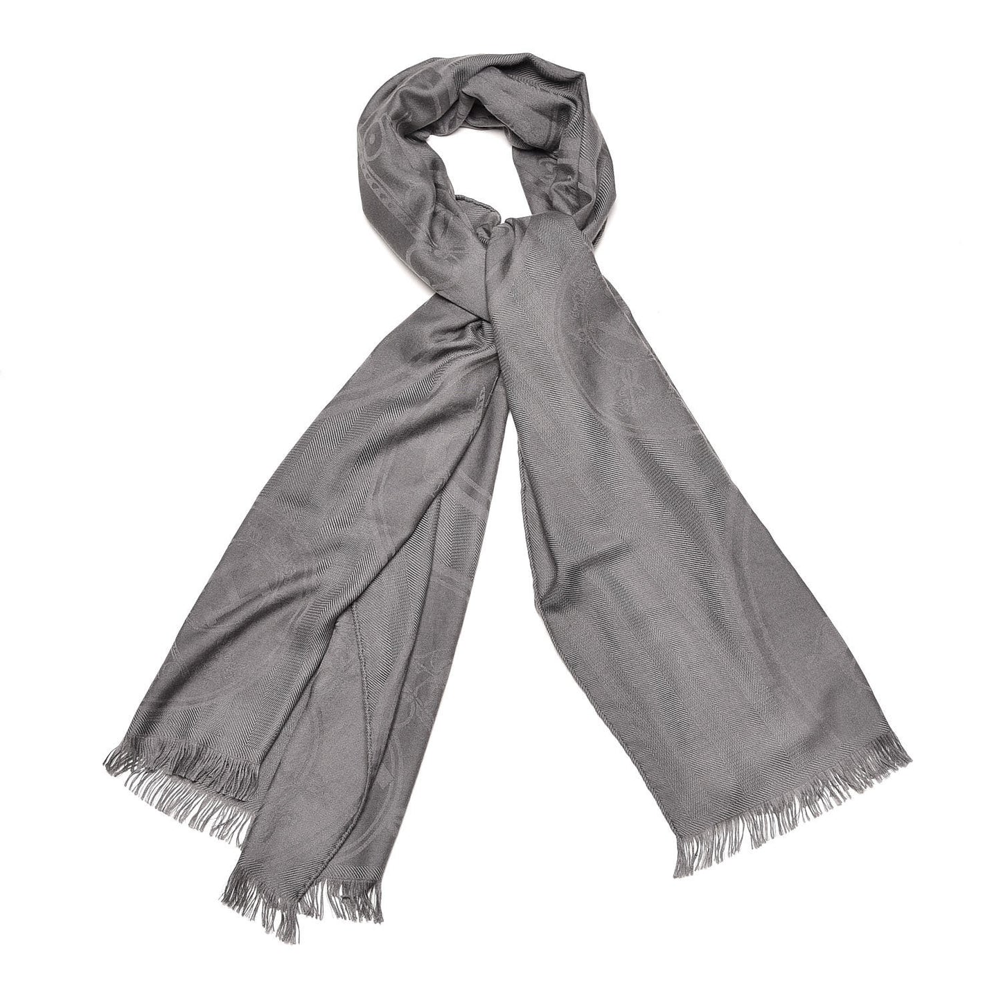 Cashmere Silk New Libris Stole Flanelle