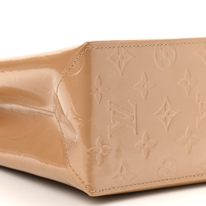 Louis Vuitton Vernis Reade PM Beige 9 of 10