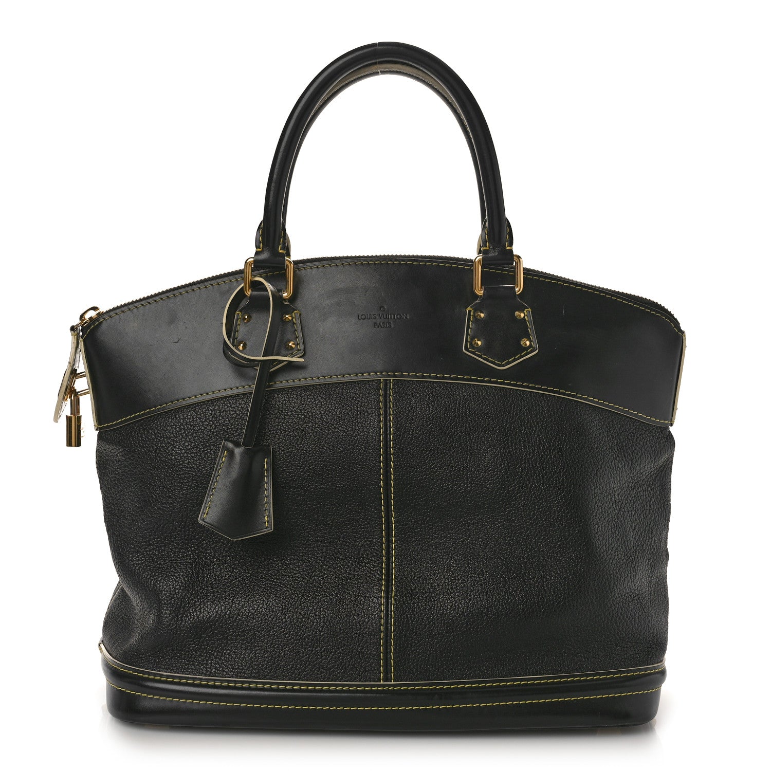 Louis Vuitton Suhali Lockit MM Black 1 of 10