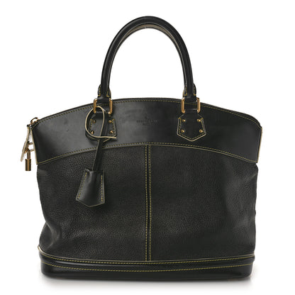 Louis Vuitton Suhali Lockit MM Black 1 of 10