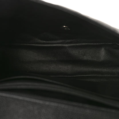 Chanel Caviar Quilted Jumbo Single Flap Black 5 of 9