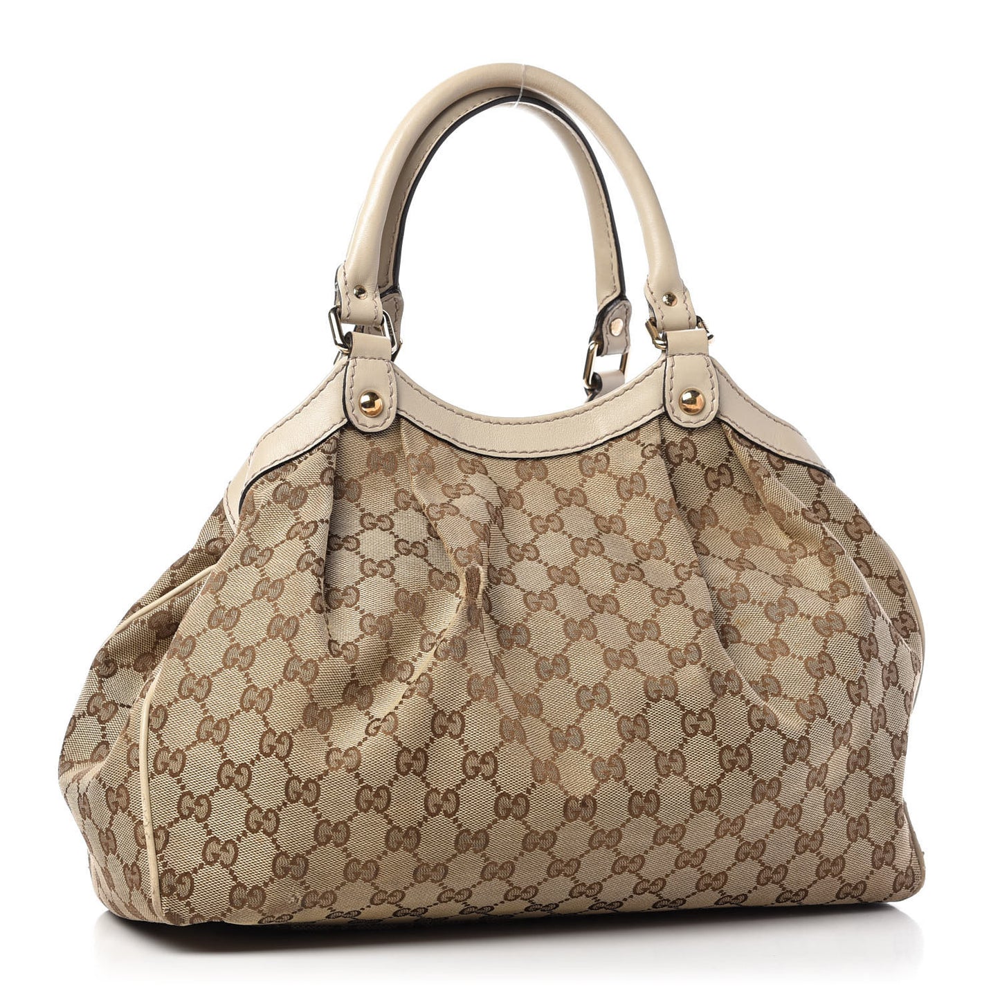 Monogram Medium Sukey Tote Off White