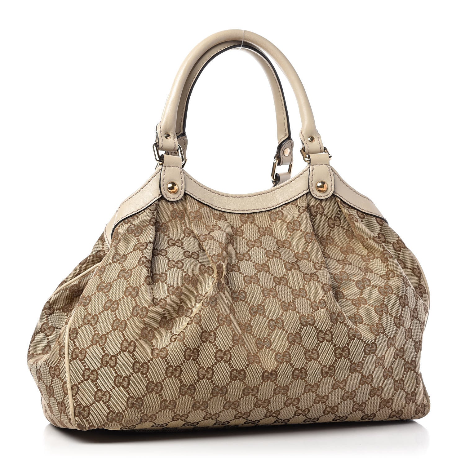 Gucci Monogram Medium Sukey Tote Off White 3 of 14