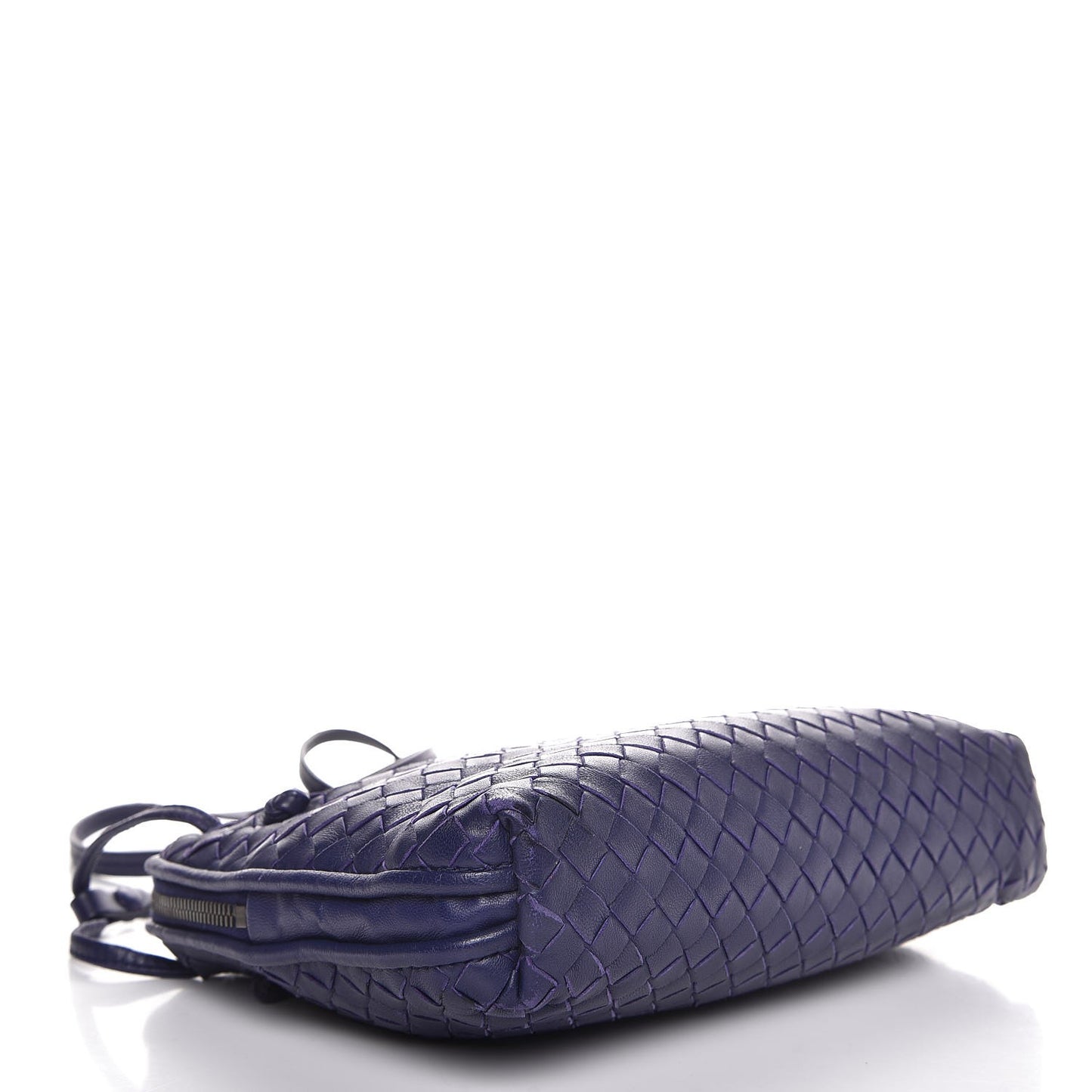 Nappa Intrecciato Pillow Crossbody Messenger Atlantic