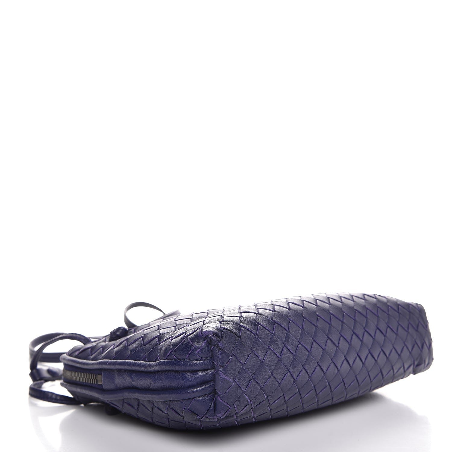 Bottega Veneta Nappa Intrecciato Pillow Crossbody Messenger Atlantic 4 of 8