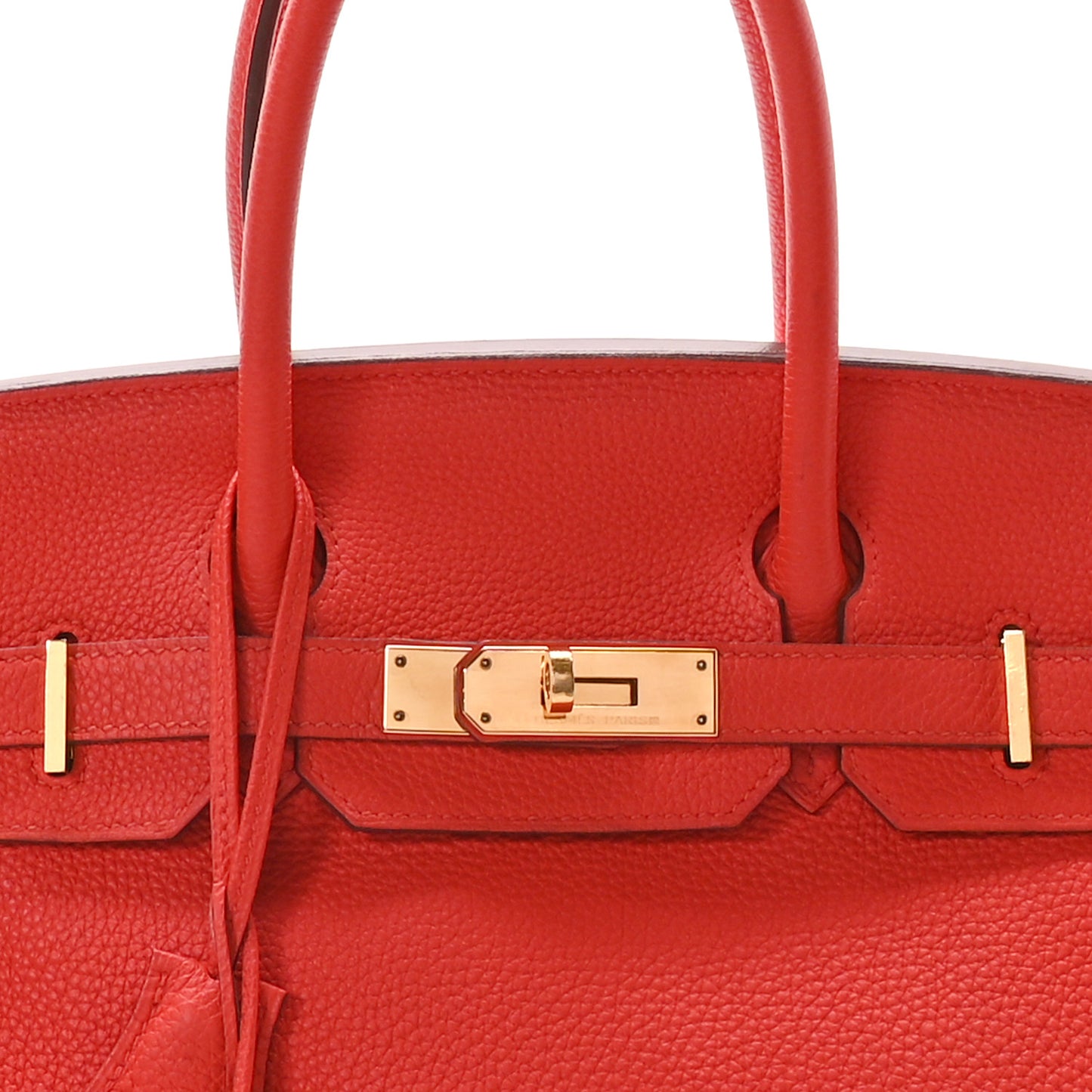 Togo Birkin 30 Orange Poppy
