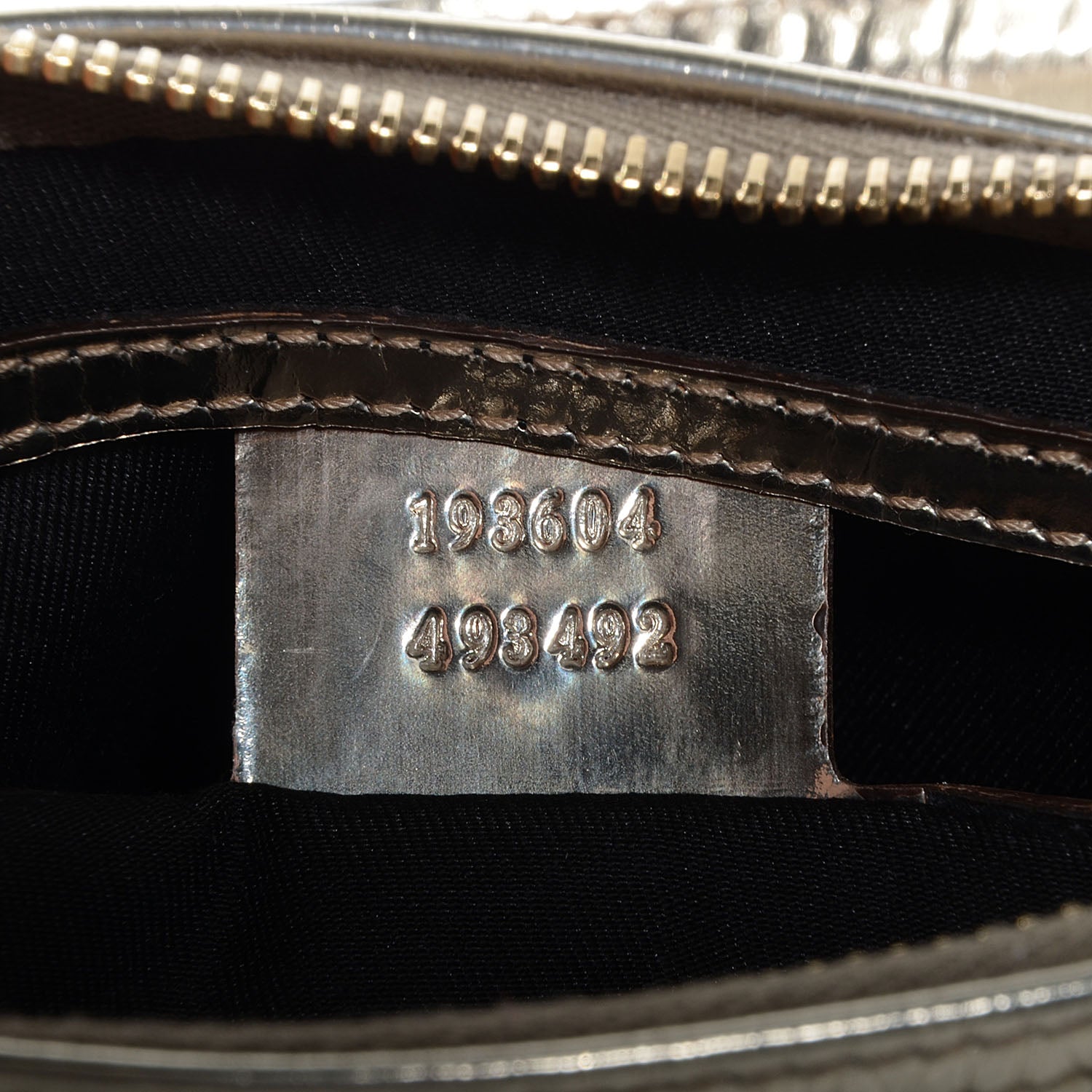 Gucci GG Plus Monogram Small Joy Boston Metallic 7 of 7