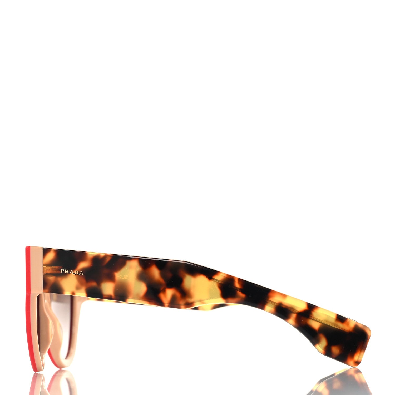 Prada Sunglasses SPR 29P Tortoise Red 3 of 7