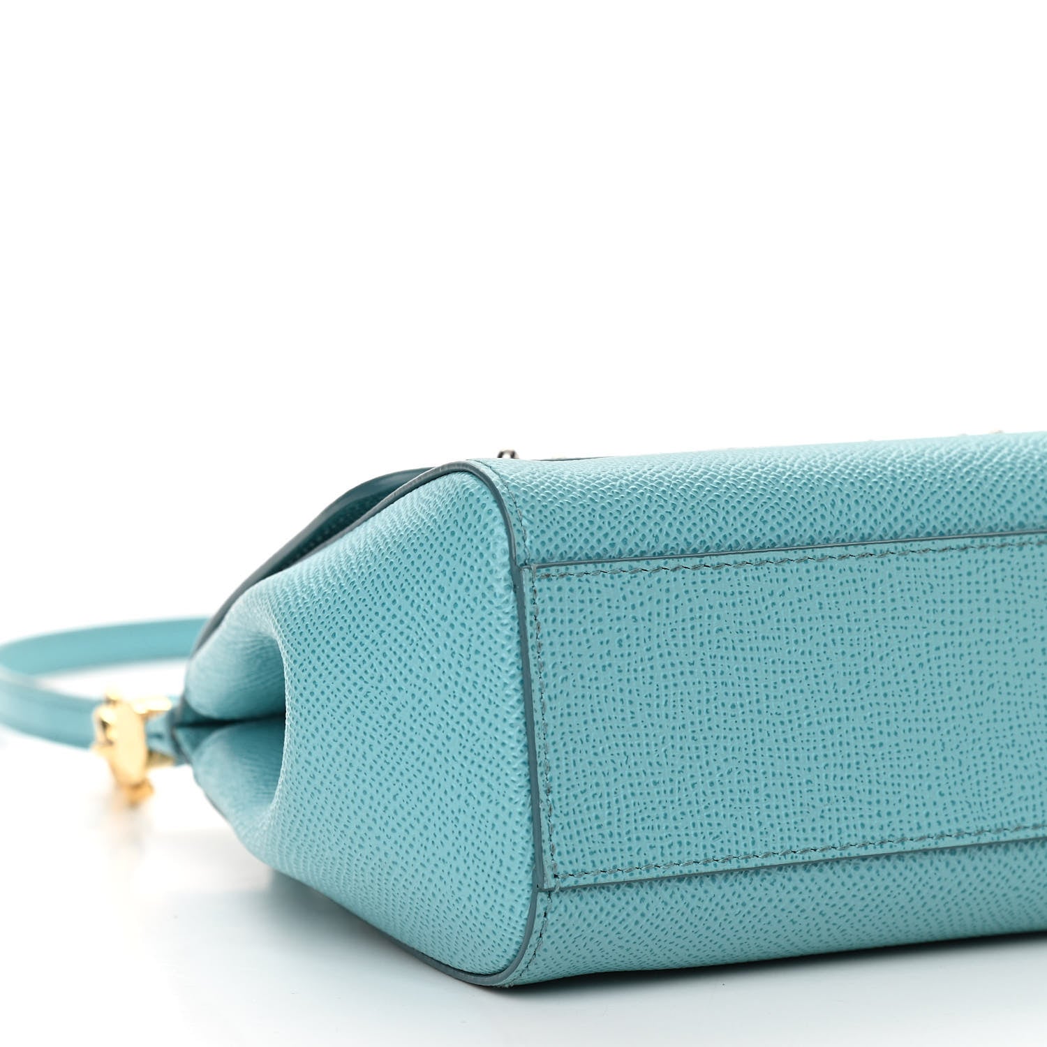 Dolce & Gabbana Dauphine Ooh Patch Medium Miss Sicily Satchel Light Blue 8 of 9