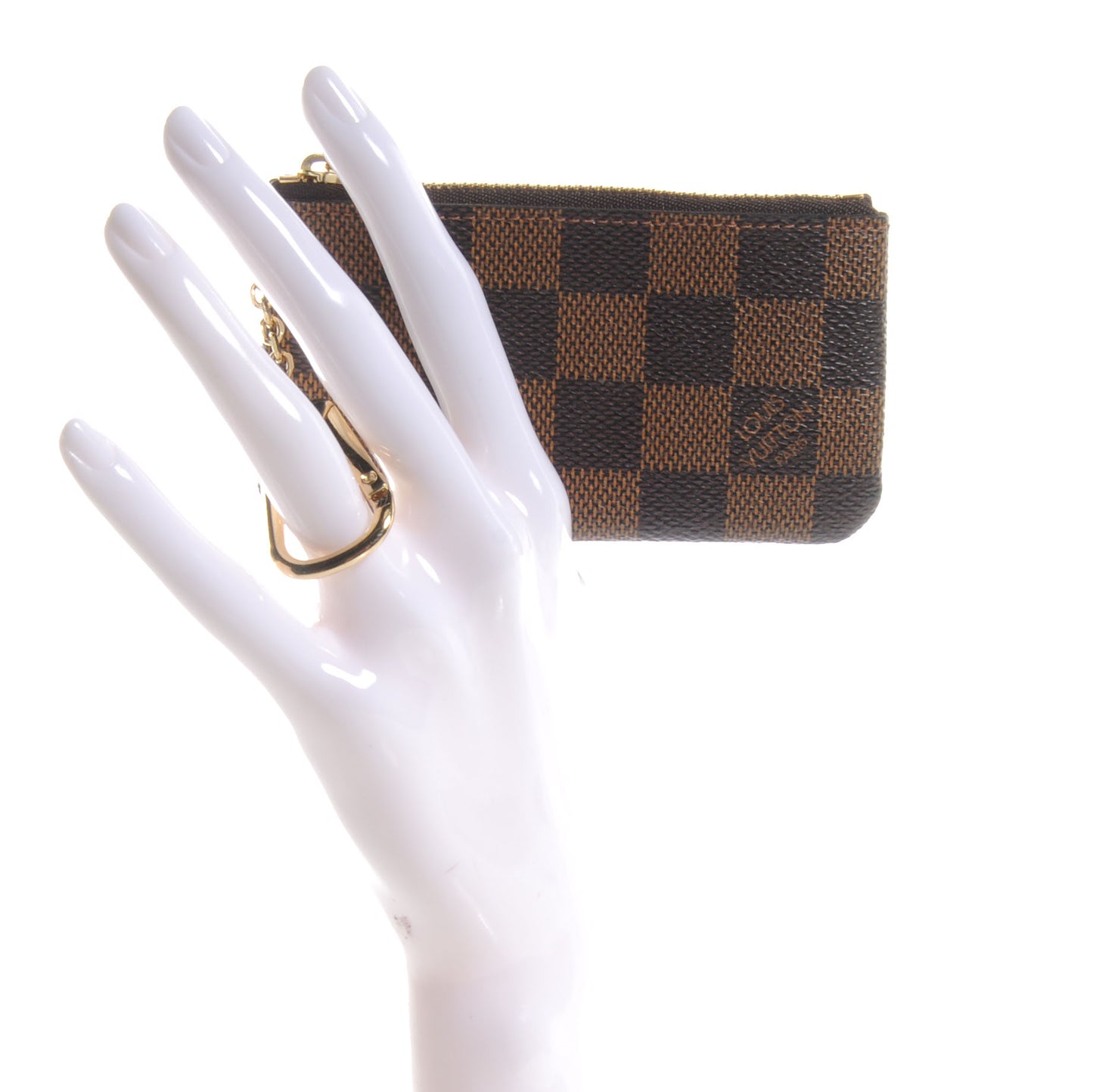 Damier Ebene Key Pouch