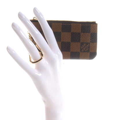 Louis Vuitton Damier Ebene Key Pouch 2 of 9