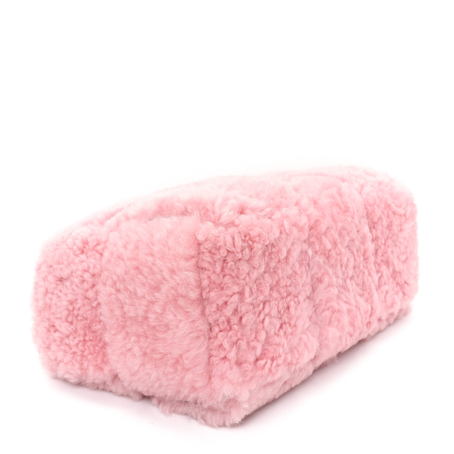 Bottega Veneta Shearling Small Intrecciato Arco Tote Popsicle 5 of 10