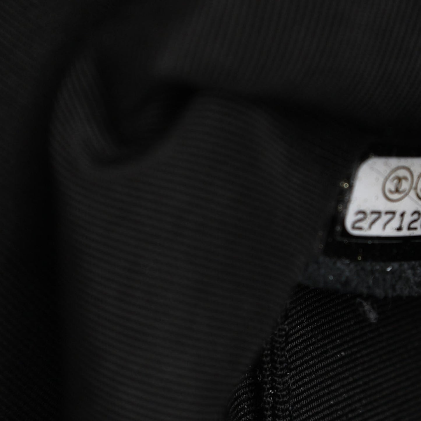 Iridescent Aged Calfskin Quilted Gabrielle Backpack Black