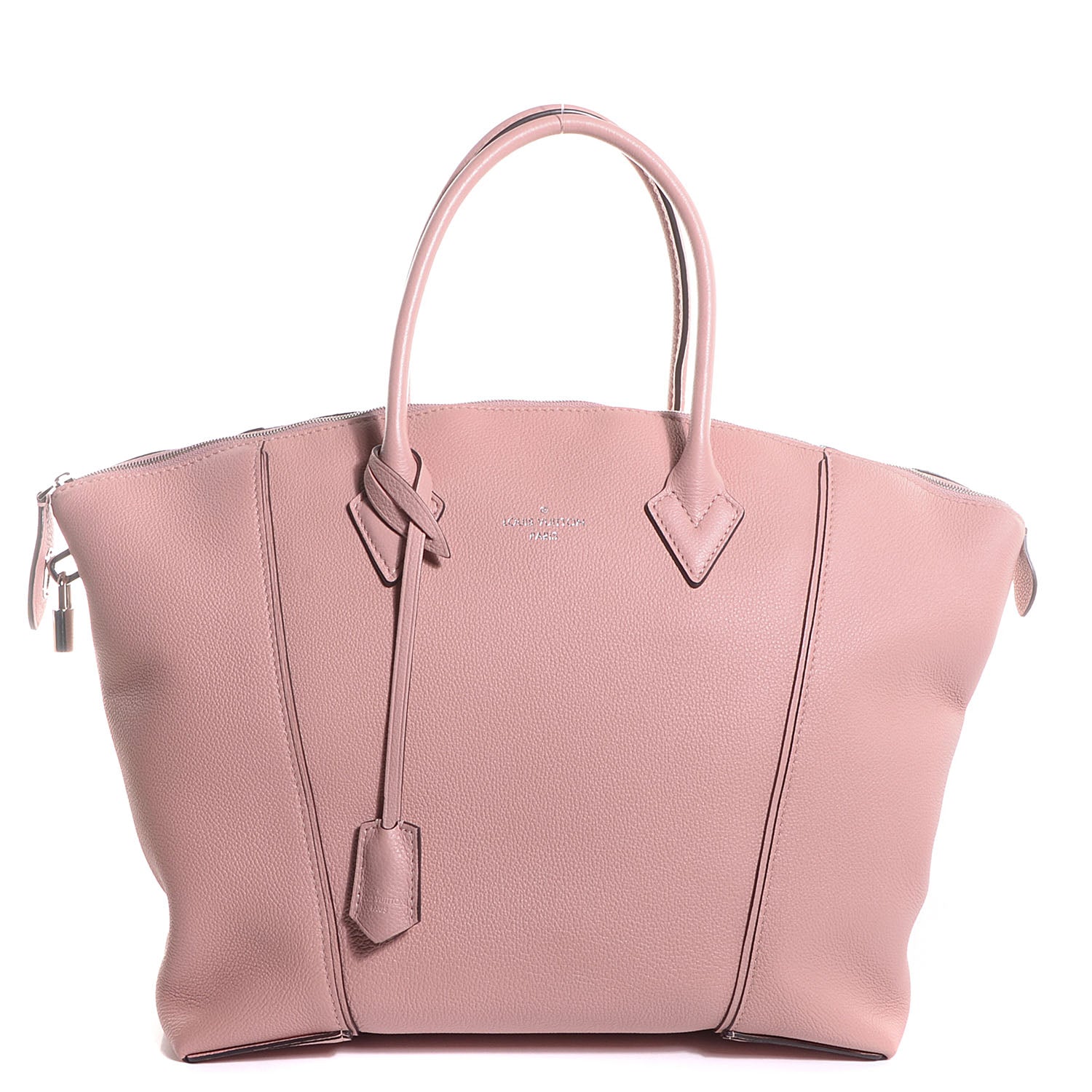 Louis Vuitton Veau Cachemire Soft Lockit MM Magnolia 1 of 8
