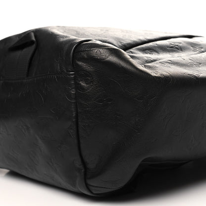 Louis Vuitton Calfskin Monogram Shadow Discovery Backpack Black 9 of 9