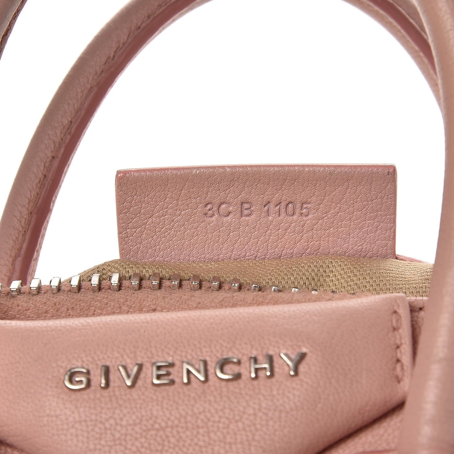 Sugar Goatskin Mini Antigona Pink