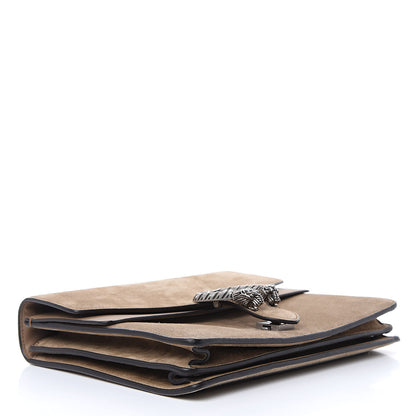 Gucci Suede Medium Dionysus Shoulder Bag Taupe 4 of 9