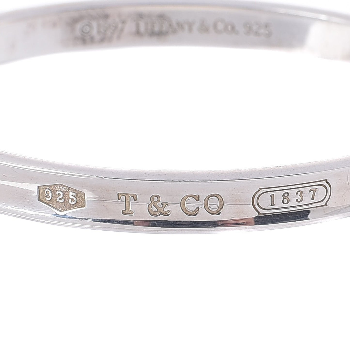 Sterling Silver 1837 Bangle Bracelet