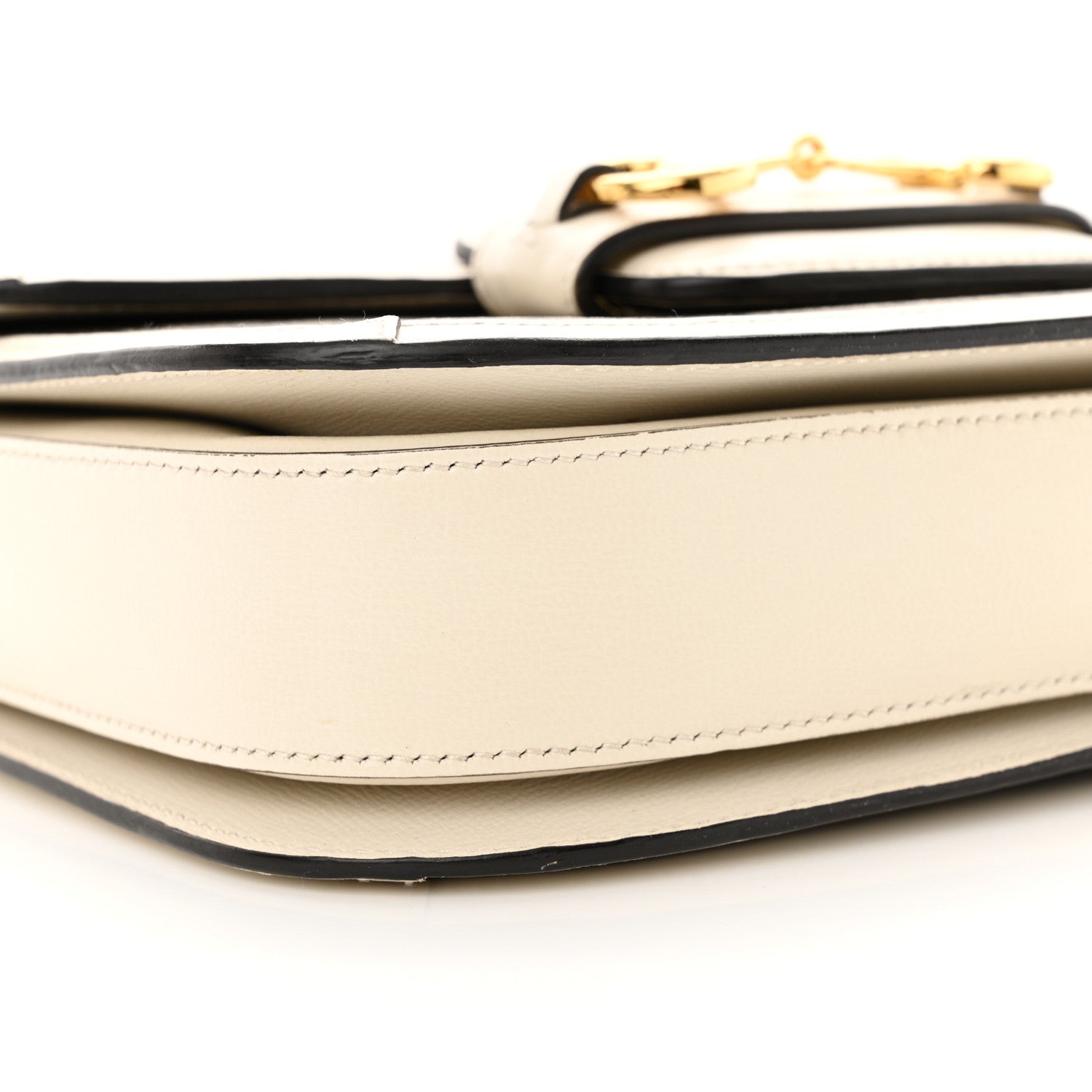 Gucci GG Supreme Monogram Horsebit 1955 Shoulder Bag Beige Mystic White 10 of 15