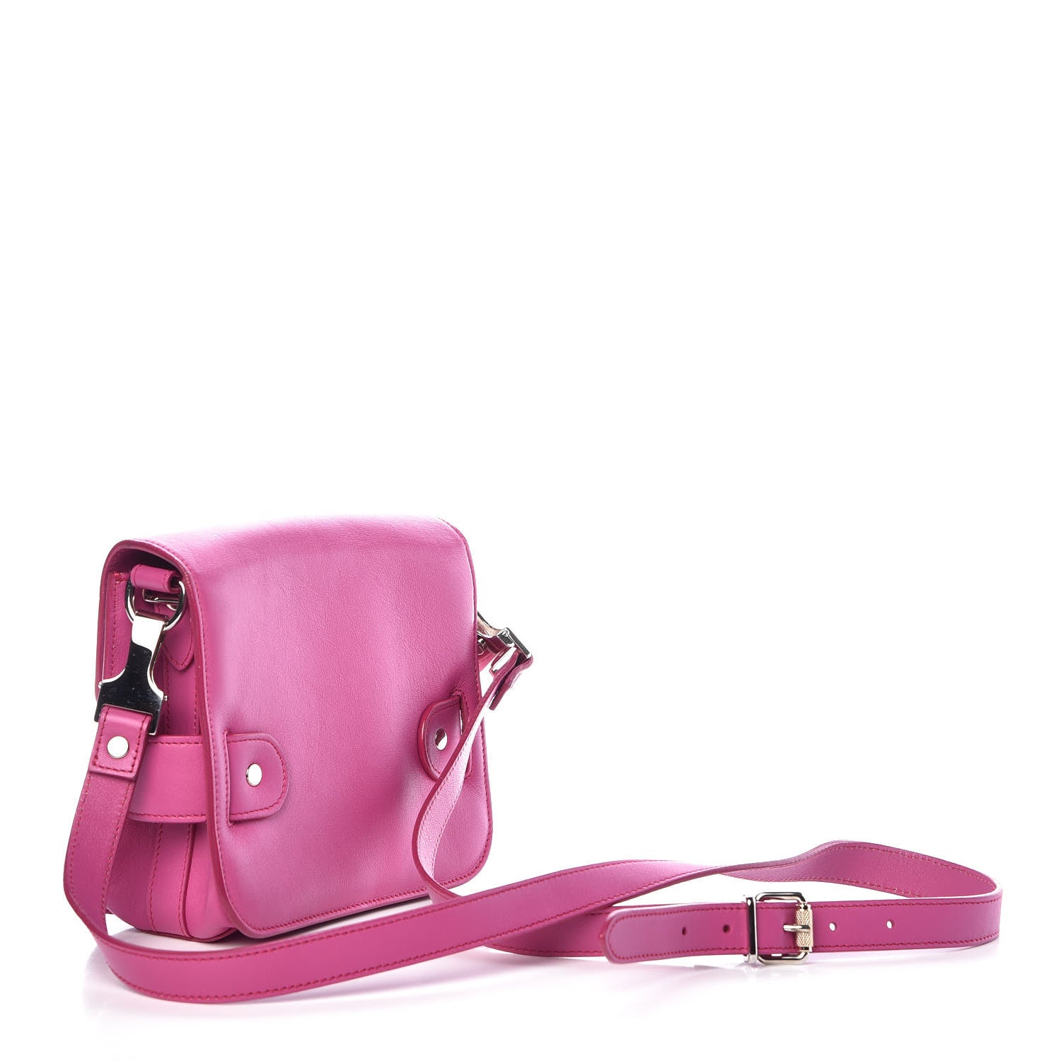 Proenza Schouler Smooth Calfskin Tiny PS11 Classic Shoulder Bag Fuxia 3 of 12