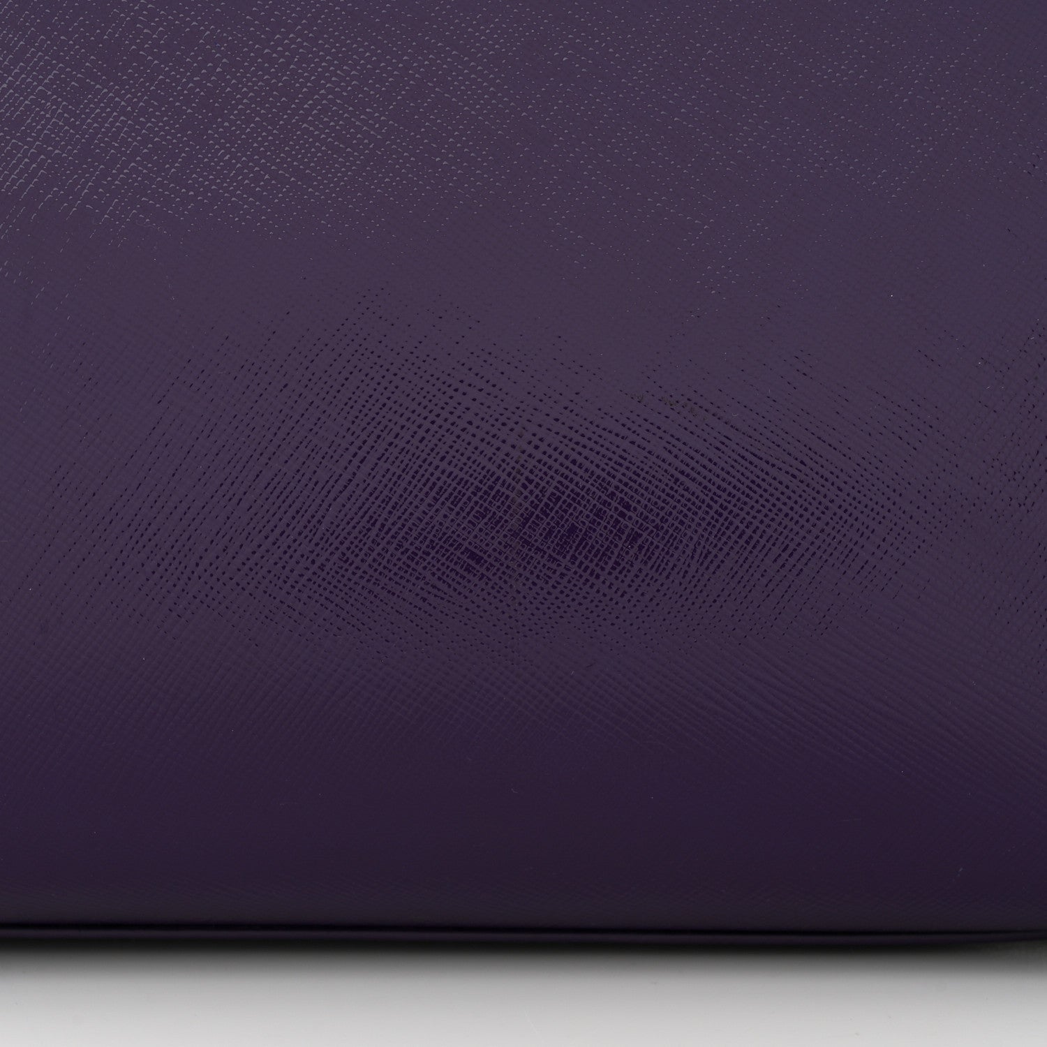 Prada Saffiano Vernice Pyramid Bag Viola Talco 11 of 11