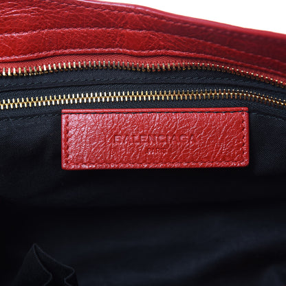 Balenciaga Agneau Giant 12 Gold Hardware City Rouge Lipstick 6 of 10