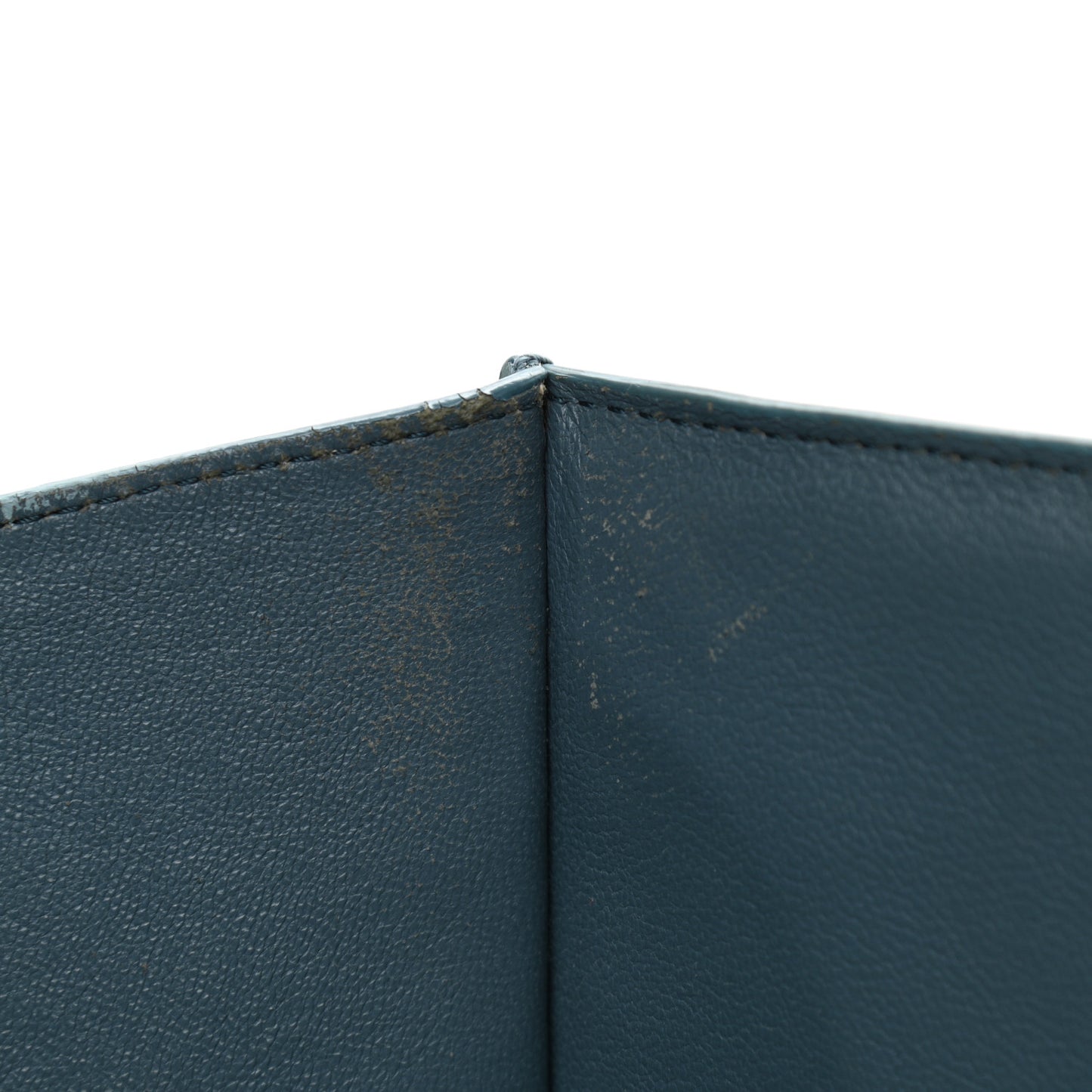 Supple Calfskin Medium Phantom Luggage Slate Blue