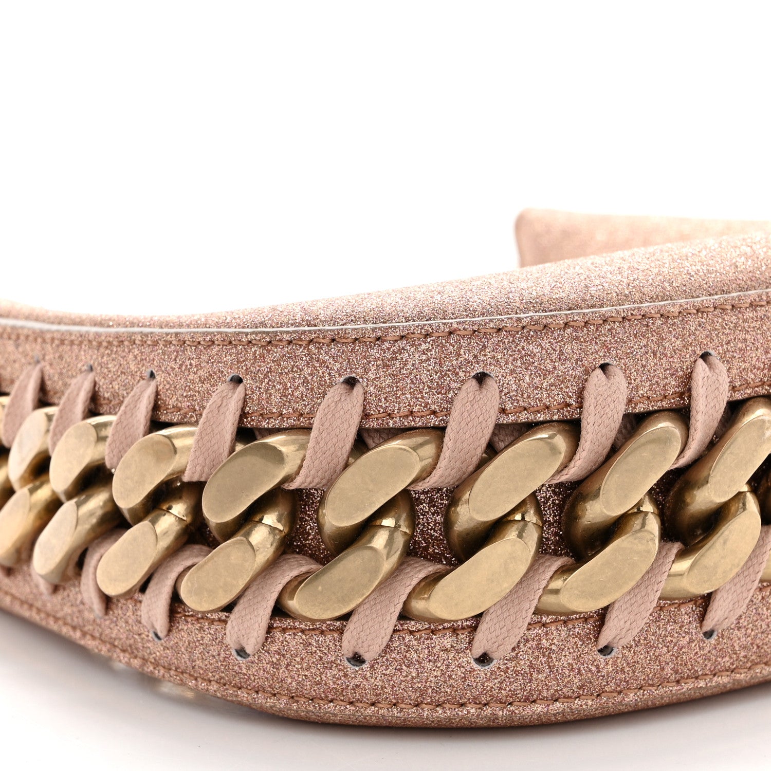 Stella McCartney Glitter Eco Alter Frayme Shoulder Bag Pink 12 of 13
