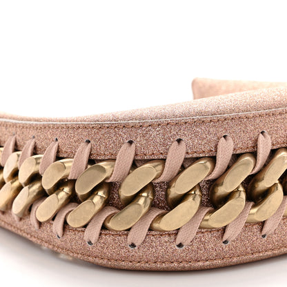 Stella McCartney Glitter Eco Alter Frayme Shoulder Bag Pink 12 of 13