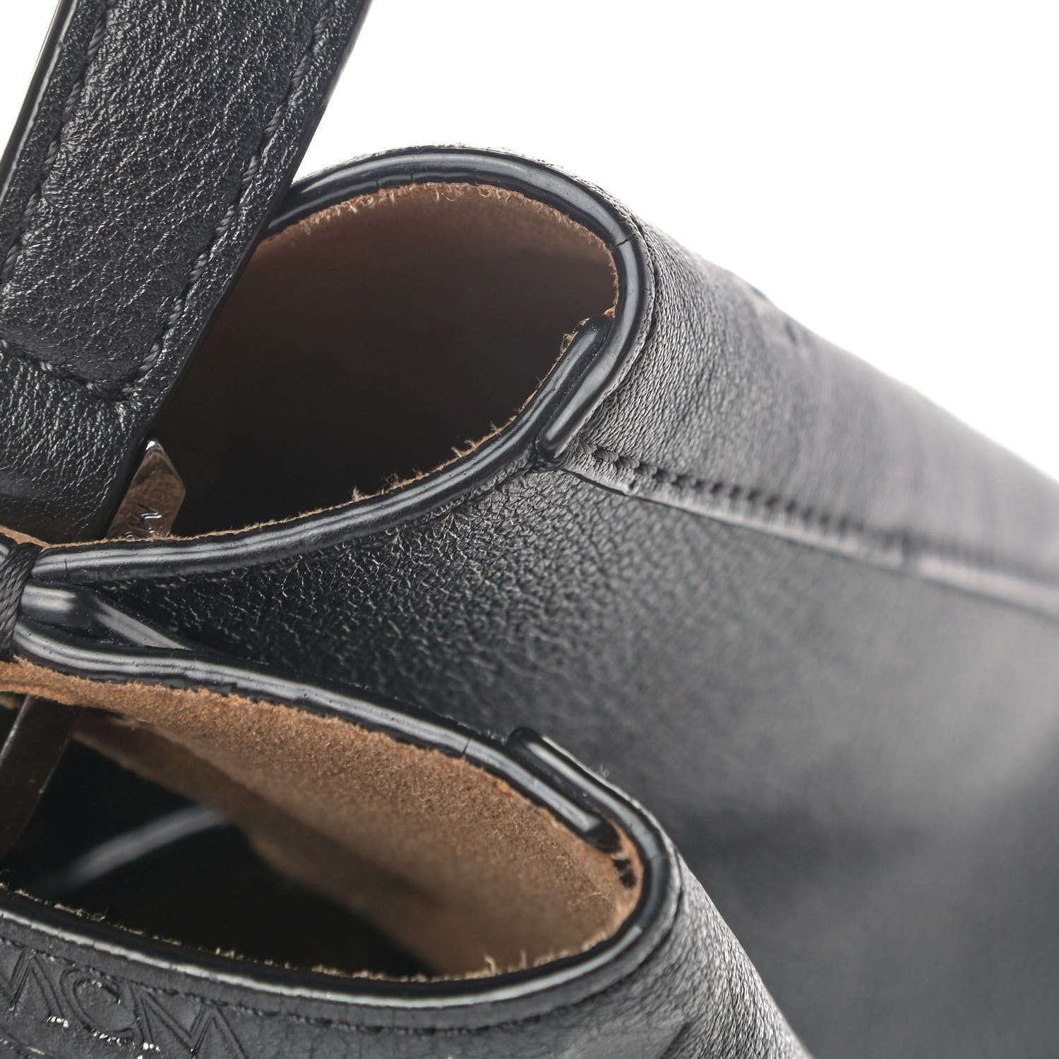 MCM Calfskin Ottomar Medium Hobo Black 7 of 7