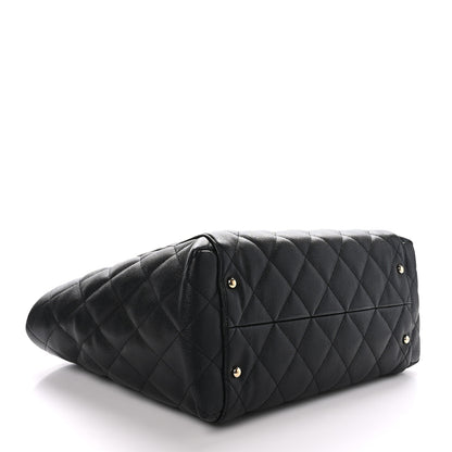 Chanel Caviar Quilted Large Shopping Tote Black 4 of 11
