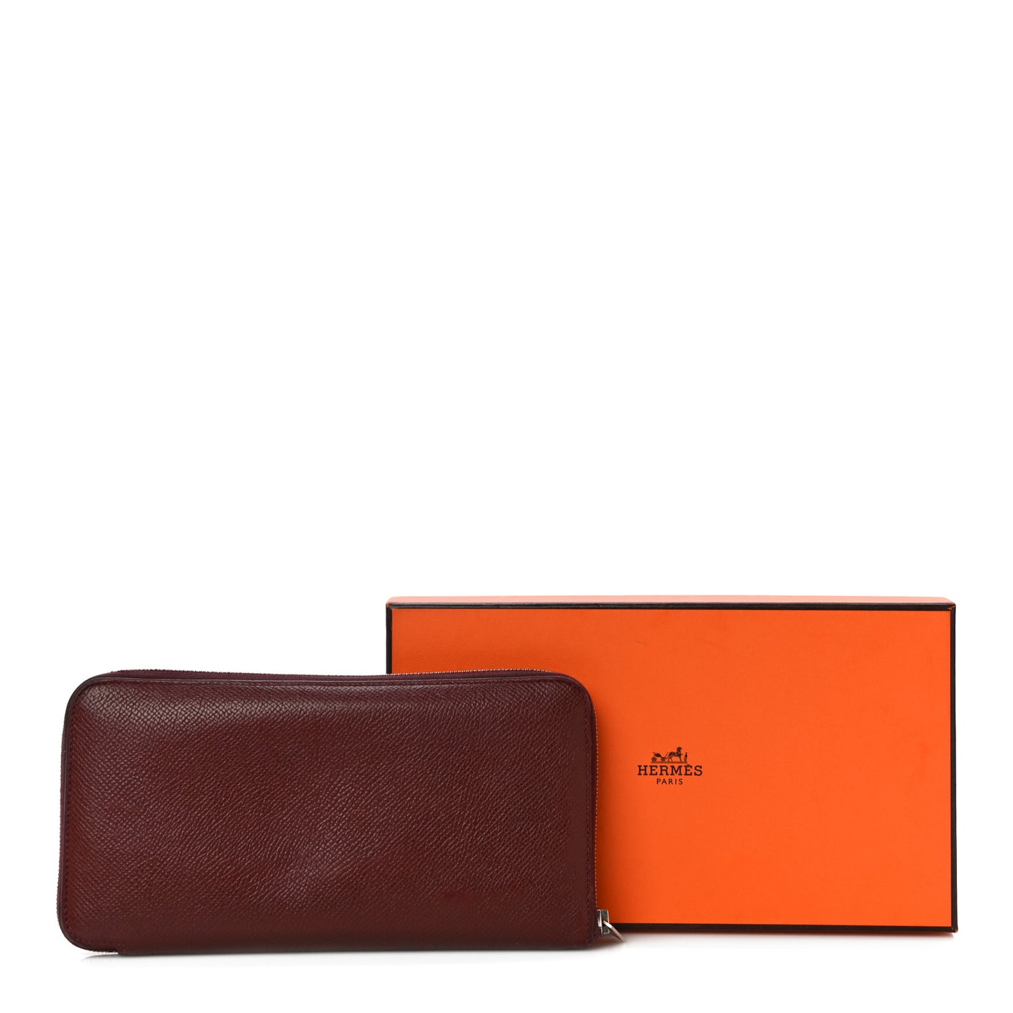 Epsom Silk'In Wallet Bordeaux