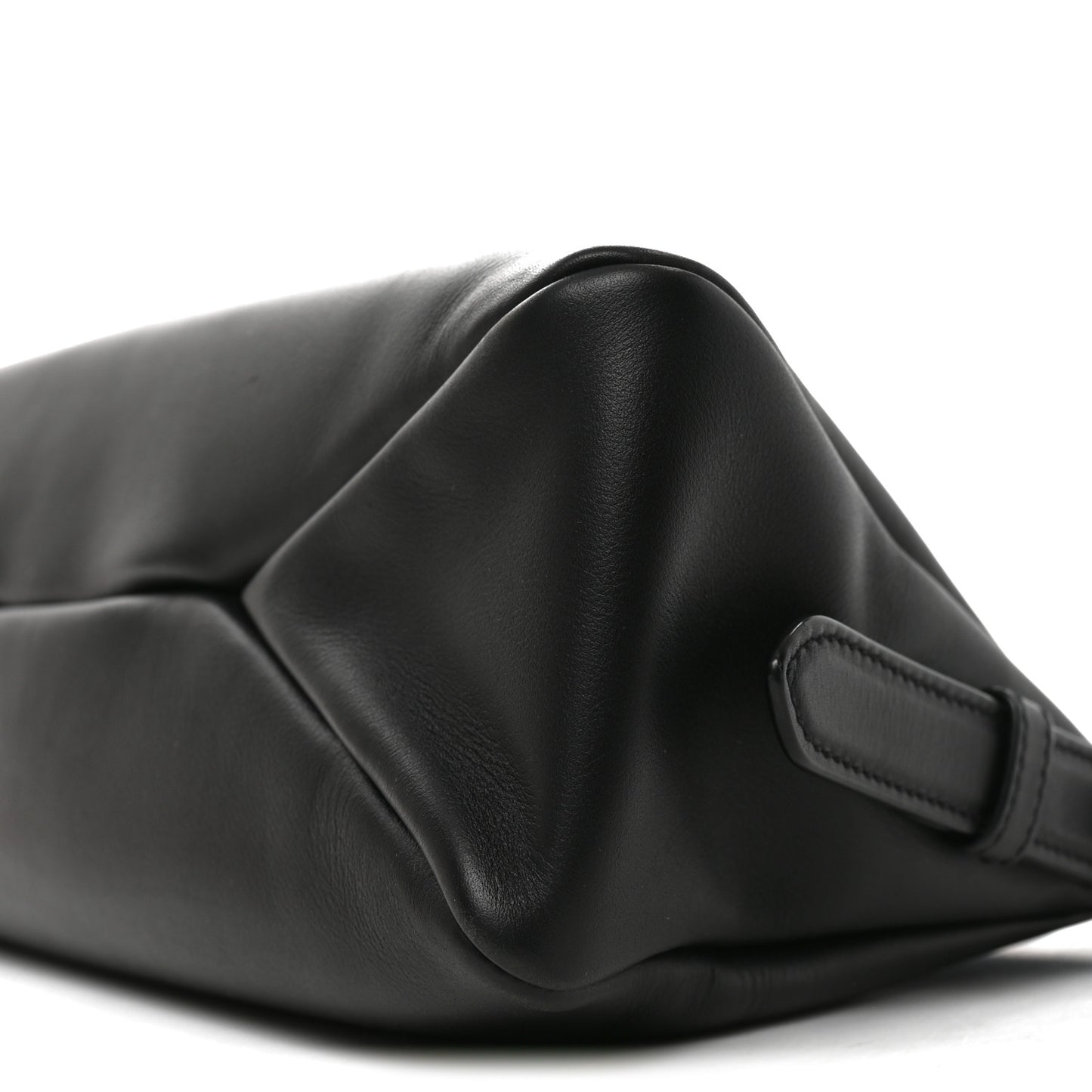 Soft Calfskin Medium Aimee Shoulder Bag Black