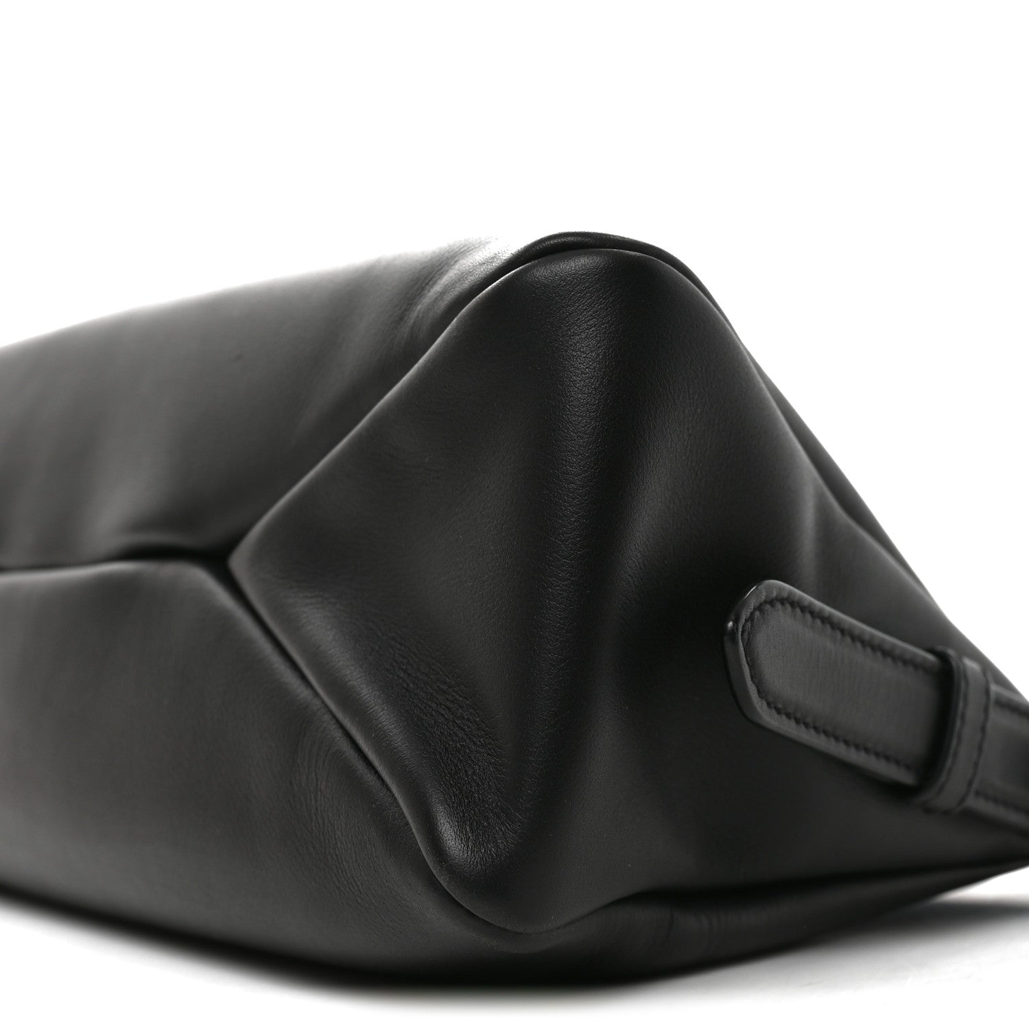 Prada Soft Calfskin Medium Aimee Shoulder Bag Black 9 of 9